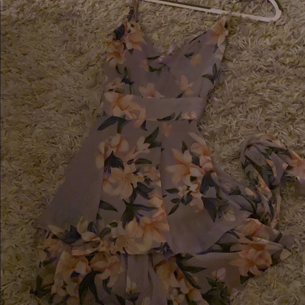 American threads floral romper